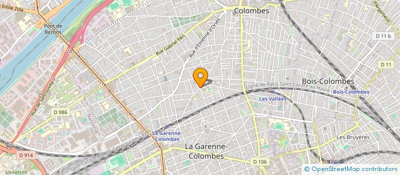 localisation de l'entreprise SCI LE BOURG LOPIN à COLOMBES