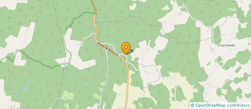 localisation de l'entreprise SCI LE BOURNAT  CHAMPAGNAC-DE-BELAIR