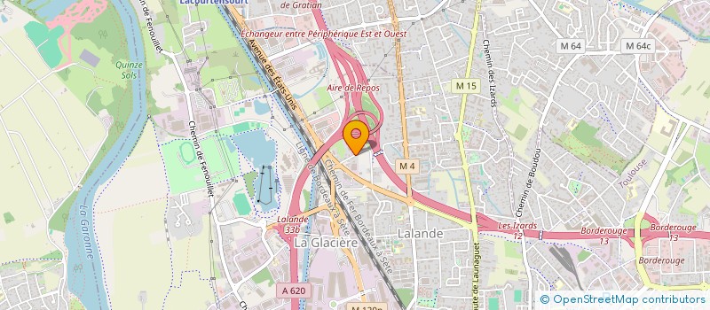 localisation de l'entreprise SCI LE BOUSQUET à TOULOUSE