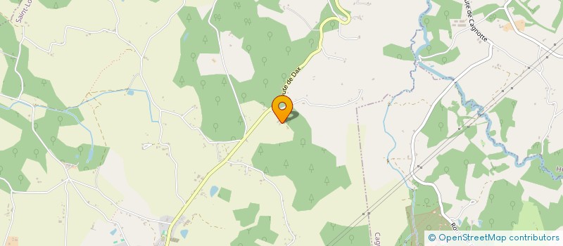 localisation de l'entreprise SCI LE BOUSSON  SAINT-LON-LES-MINES