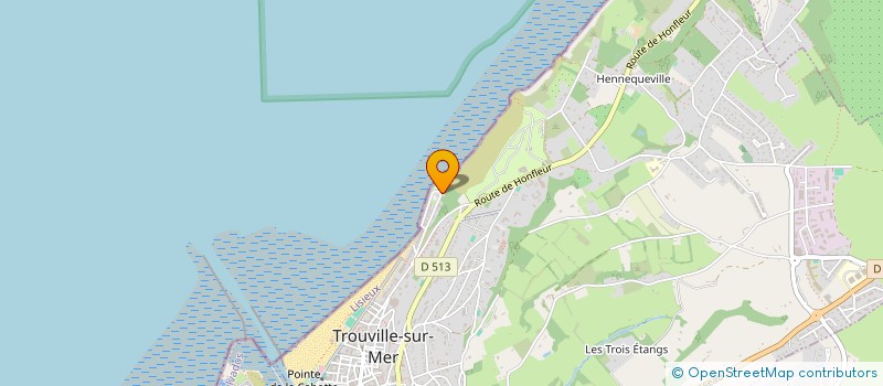 localisation de l'entreprise SCI LE BOUT DU MONDE à TROUVILLE-SUR-MER