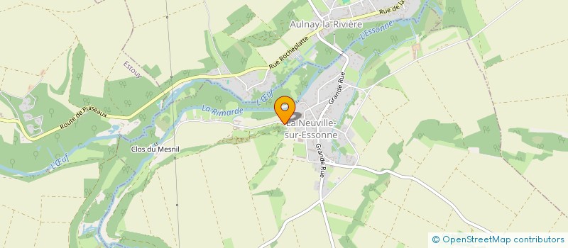 localisation de l'entreprise SCI LE BOUT DU PRE à LA NEUVILLE-SUR-ESSONNE