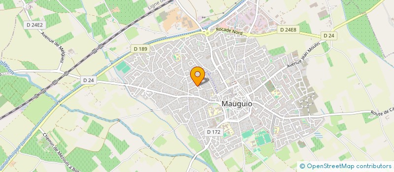 localisation de l'entreprise SCI LE BOUTAREL à MAUGUIO