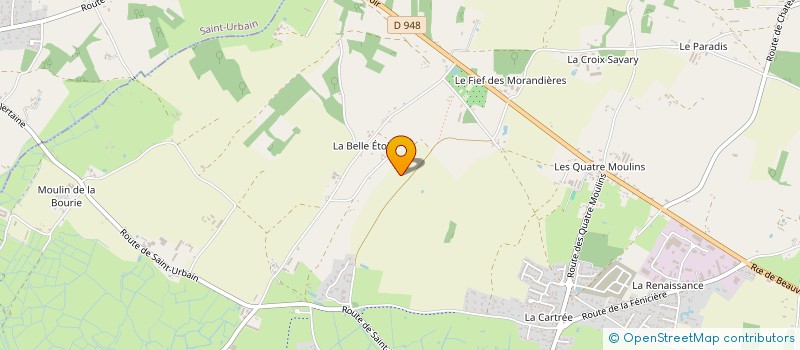 localisation de l'entreprise SCI LE BOUTINARD à CHALLANS