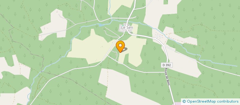 localisation de l'entreprise SCI LE BOY ET CAPBLANC  LE SEN