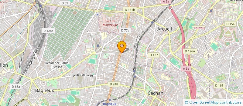 localisation de l'entreprise SCI LE BRAZZA  ARCUEIL