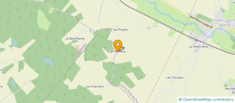 localisation de l'entreprise SCI LE BREAU II  VILLIERS-SAINT-BENOIT