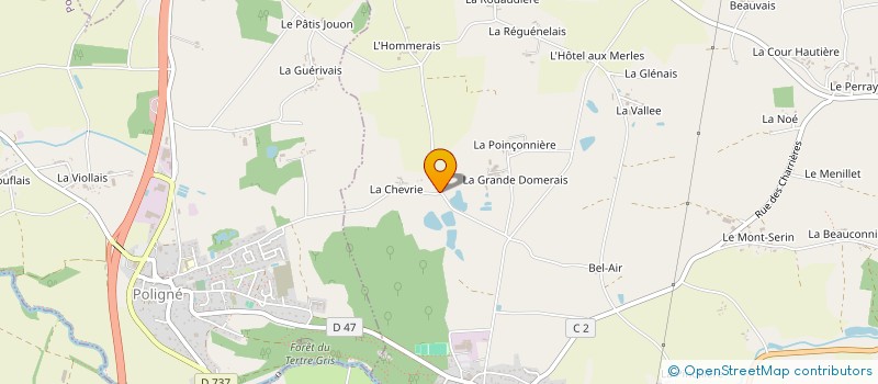 localisation de l'entreprise SCI LE BREIL  PANCE