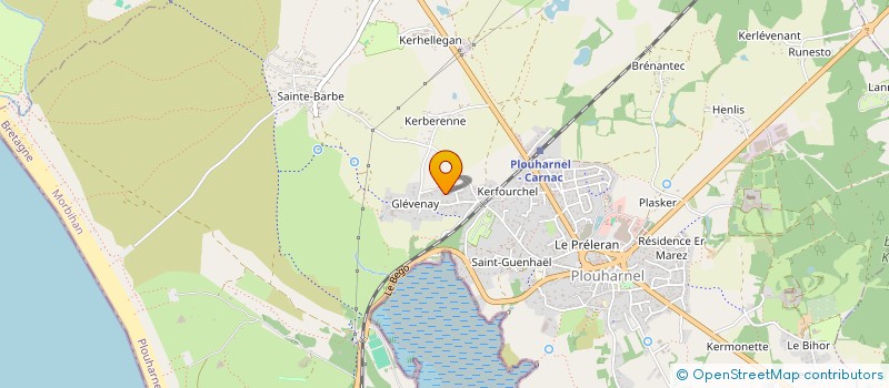 localisation de l'entreprise SCI LE BREIL EMY  PLOUHARNEL