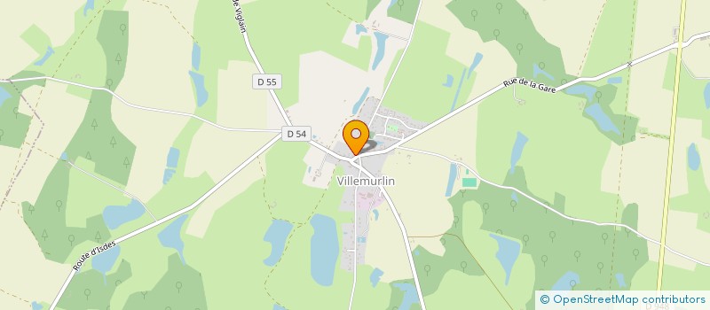 localisation de l'entreprise SCI LE BRELAN à VILLEMURLIN