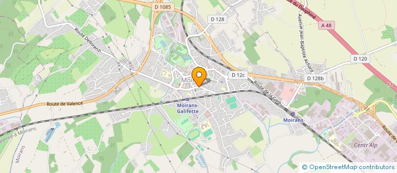 localisation de l'entreprise SCI LE-BRENIER  MOIRANS