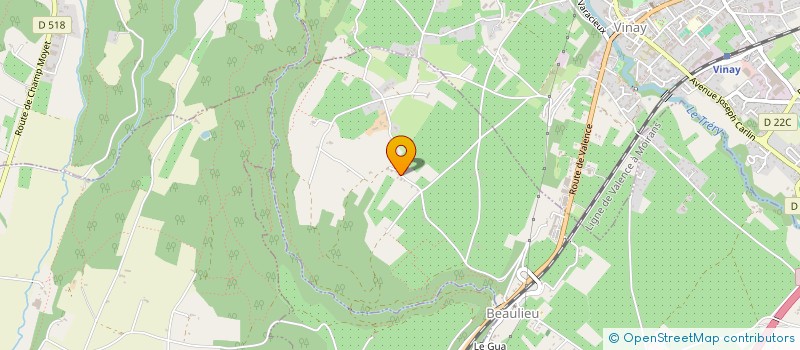 localisation de l'entreprise SCI LE BRESSOT à BEAULIEU