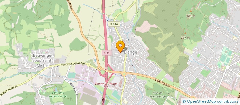 localisation de l'entreprise SCI LE BREUIL à THIONVILLE