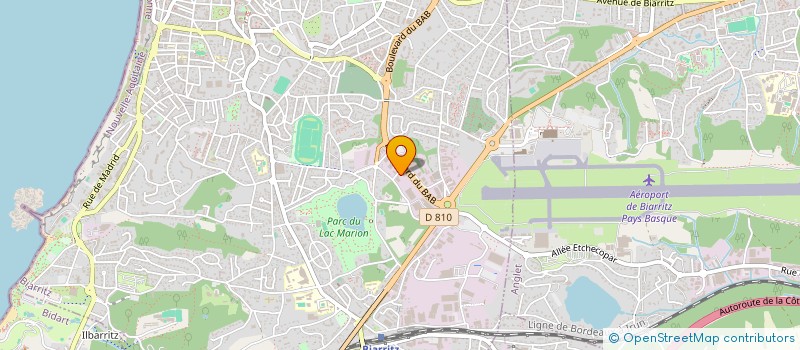 localisation de l'entreprise SCI LE BREUIL à BIARRITZ