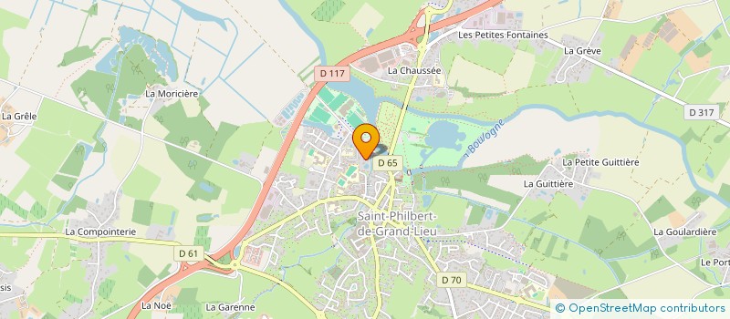 localisation de l'entreprise SCI LE BRICK  SAINT-PHILBERT-DE-GRAND-LIEU