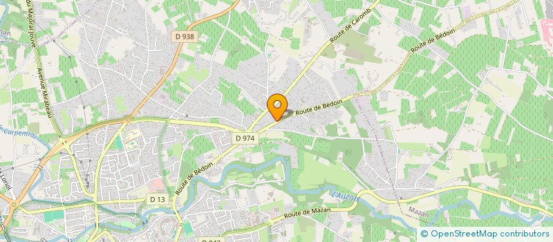 localisation de l'entreprise SCI LE BROUSSOMECIA  BEAUMES-DE-VENISE