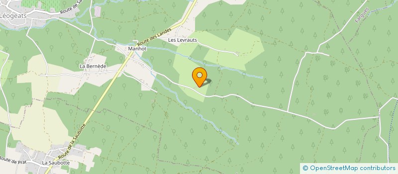 localisation de l'entreprise SCI LE BRUCAT  LEOGEATS