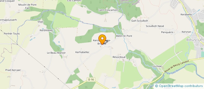 localisation de l'entreprise SCI LE BRUCHEC  PLUVIGNER