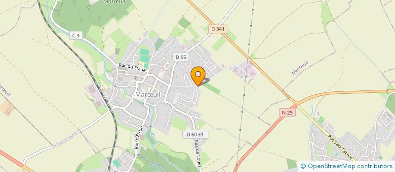 localisation de l'entreprise SCI LE BRUNEHAUT  MARUIL