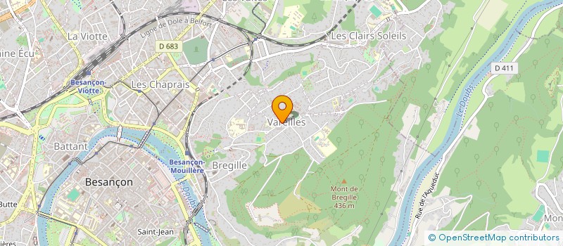 localisation de l'entreprise SCI LE BUCHET  BESANCON