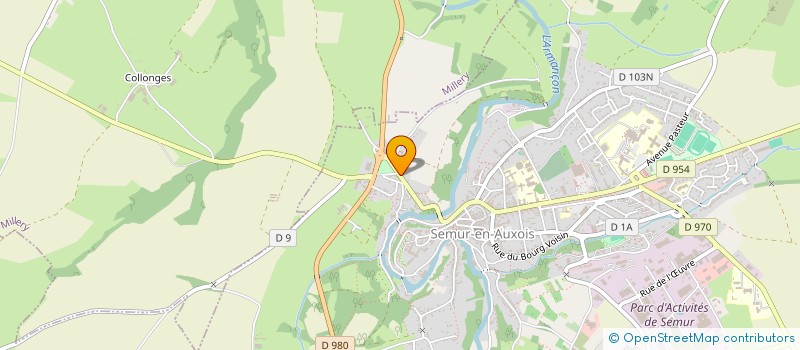 localisation de l'entreprise SCI LE BUFFON  LA VALETTE-DU-VAR