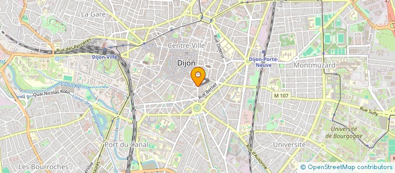 localisation de l'entreprise SCI LE BUFFON à DIJON