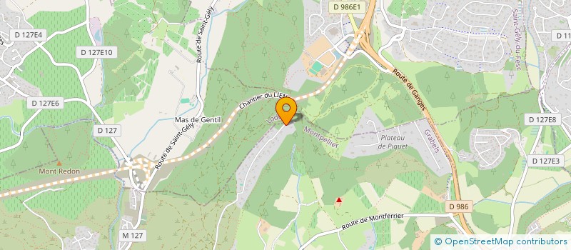 localisation de l'entreprise SCI LE BUIS  GRABELS