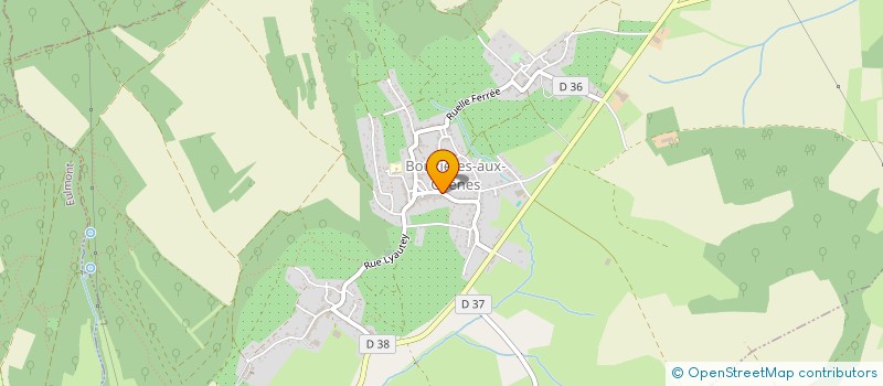 localisation de l'entreprise SCI LE BURLINGUE  BOUXIERES-AUX-CHENES