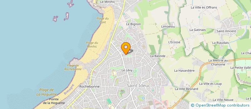 localisation de l'entreprise SCI LE BURON  SAINT-MALO