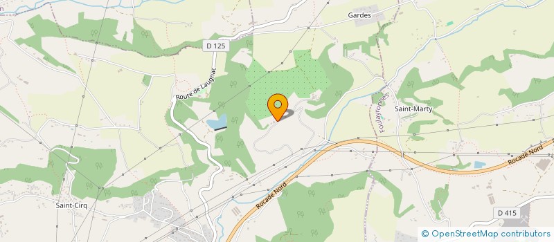 localisation de l'entreprise SCI LE CABANON  COLAYRAC-SAINT-CIRQ