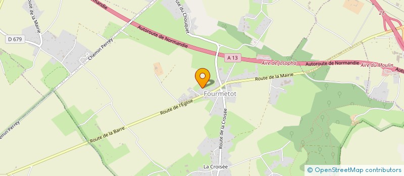 localisation de l'entreprise SCI LE CABARET  LE PERREY