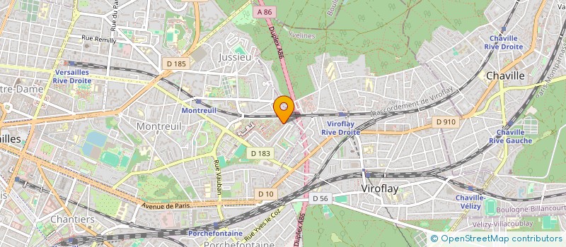 localisation de l'entreprise SCI LE CADEROUN à VERSAILLES