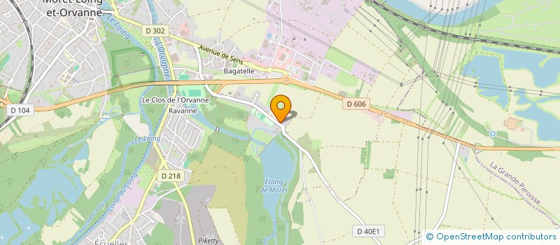 localisation de l'entreprise SCI LE CADUCEE  VILLECERF