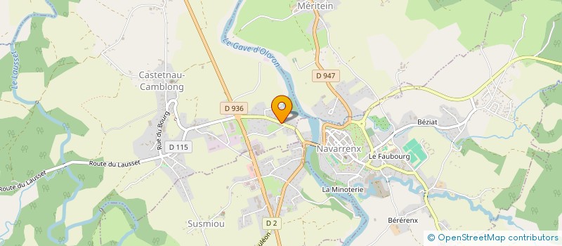 localisation de l'entreprise SCI LE CAIRN  CASTETNAU-CAMBLONG