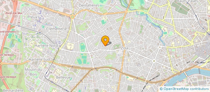 localisation de l'entreprise SCI LE CAIRN  NANTES