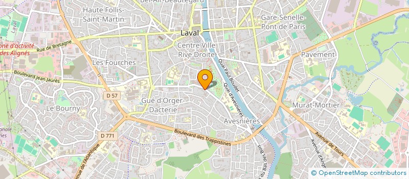 localisation de l'entreprise SCI LE CAIRN à LAVAL