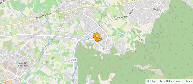 localisation de l'entreprise SCI LE CALAVON  TAILLADES