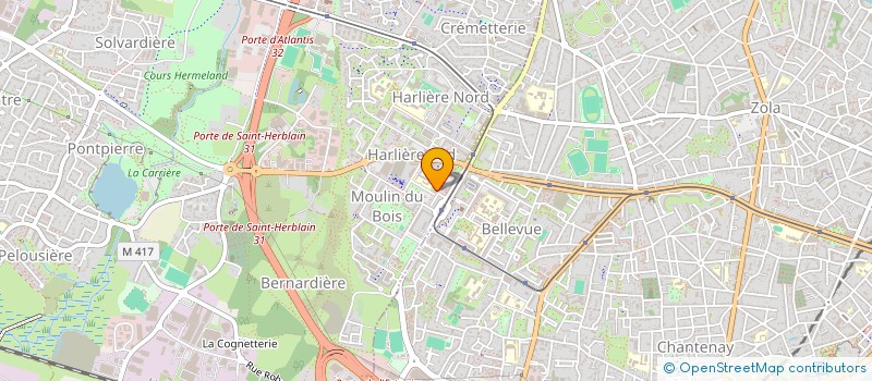 localisation de l'entreprise SCI LE CALCANEUM  SAINT-HERBLAIN