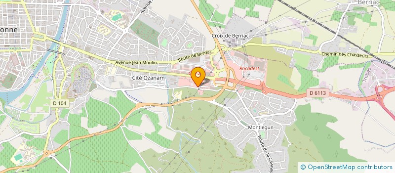 localisation de l'entreprise SCI LE CALEIL à CARCASSONNE