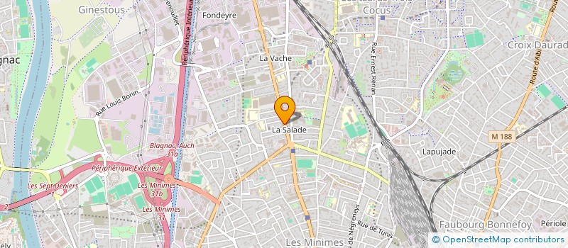 localisation de l'entreprise SCI LE CALPREDO à TOULOUSE