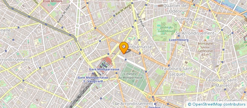 localisation de l'entreprise SCI LE CAM  PARIS