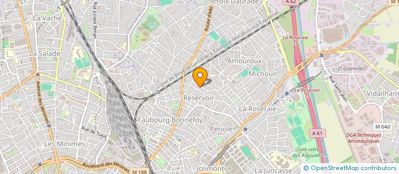 localisation de l'entreprise SCI LE CAMBOULAN à TOULOUSE
