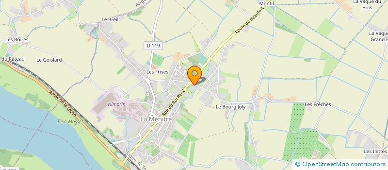 localisation de l'entreprise SCI LE CAMELIA  LA MENITRE