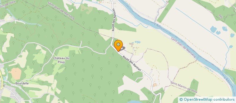 localisation de l'entreprise SCI LE CAMELON  SAINT-MARTIN-DE-HINX