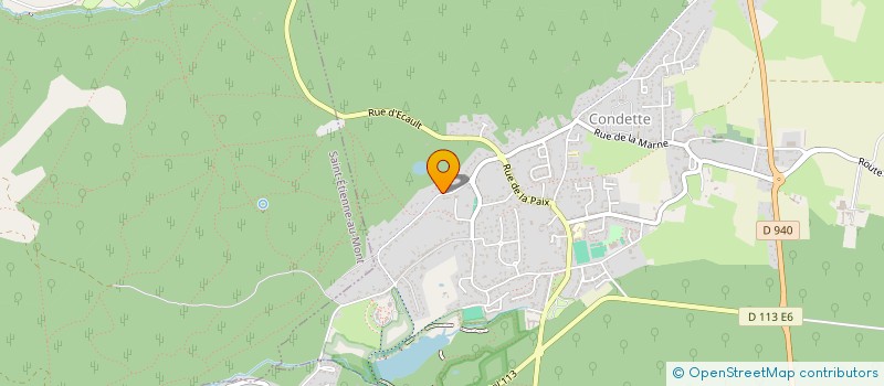 localisation de l'entreprise SCI LE CANALETTO  CONDETTE