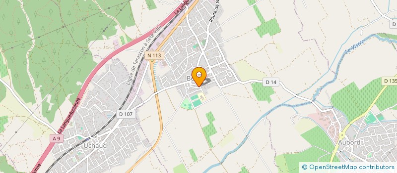 localisation de l'entreprise SCI LE CANFERIN  BERNIS