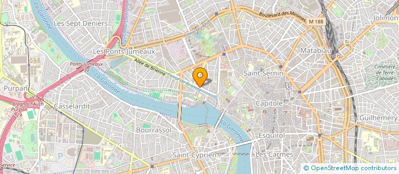 localisation de l'entreprise SCI LE CAOUZEL à TOULOUSE