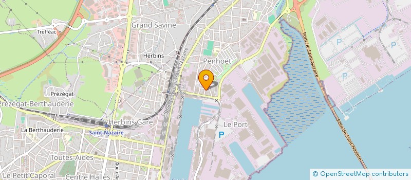 localisation de l'entreprise SCI LE CAP  SAINT-NAZAIRE