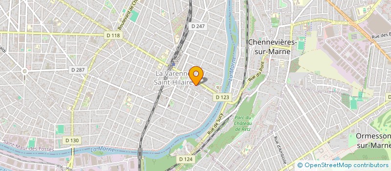 localisation de l'entreprise SCI LE CAP à SAINT-MAUR-DES-FOSSES