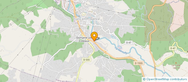 localisation de l'entreprise SCI LE CAP D'AMBRE à TRANS-EN-PROVENCE